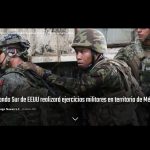 Comando Sur de EEUU realizará ejercicios militares en territorio de México