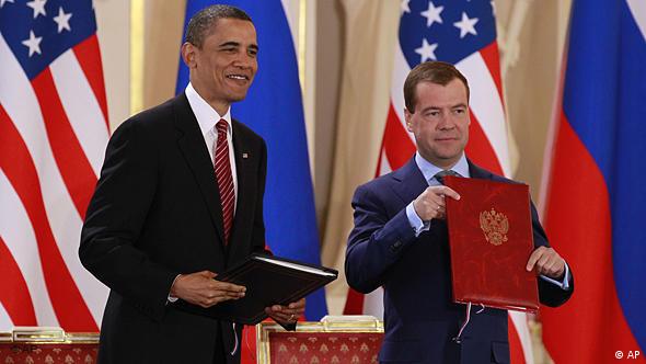 El Tratado New Start fue firmado por los presidentes Barack Obama y Dmitri Medvédev